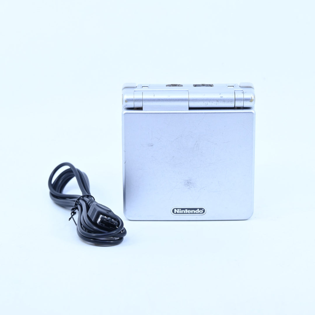 Silver - AGS-001 - Nintendo Gameboy Advance / GBA SP Console - PAL - FREE POST