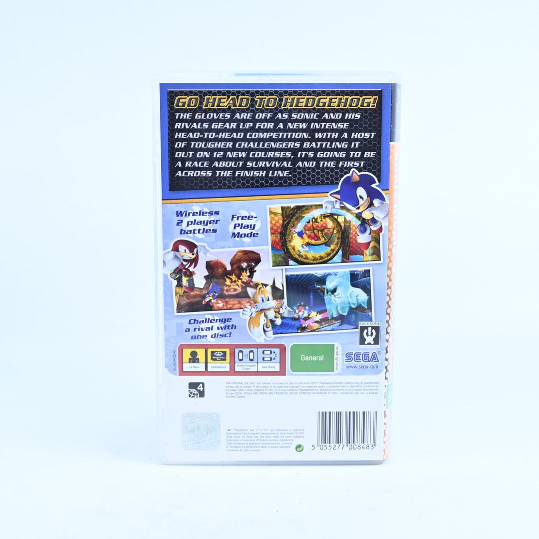 Sonic Rivals 2 - Sony PSP Game + Manual - FREE POST!