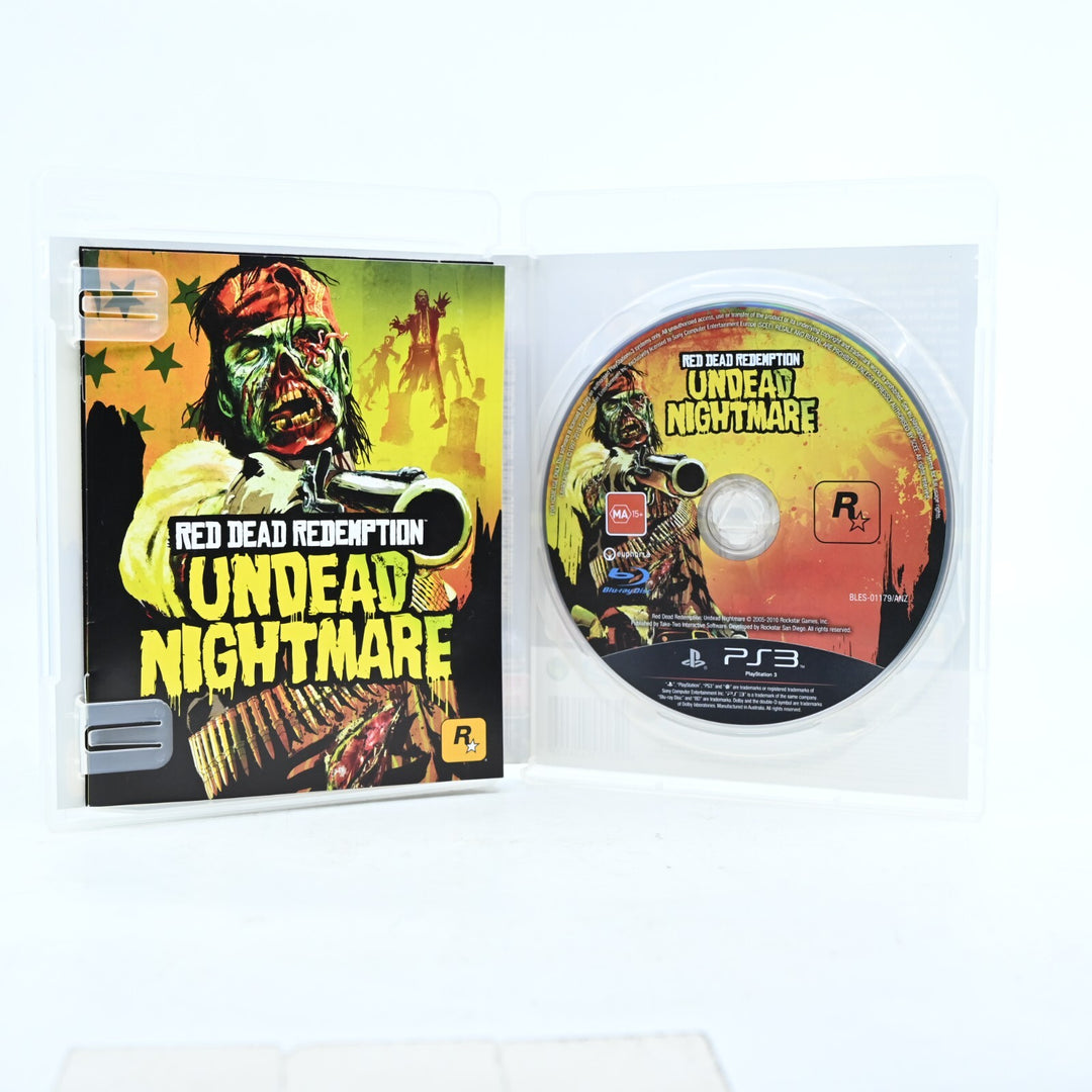 Red Dead Redemption: Undead Nightmare  - Sony Playstation 3 / PS3 Game + Manual