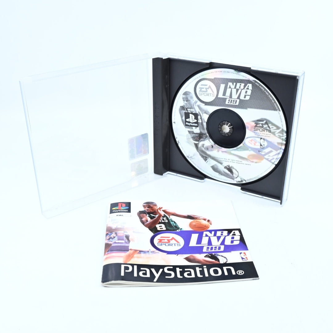 NBA Live 99 - Sony Playstation 1 / PS1 Game + Manual - PAL - MINT DISC!