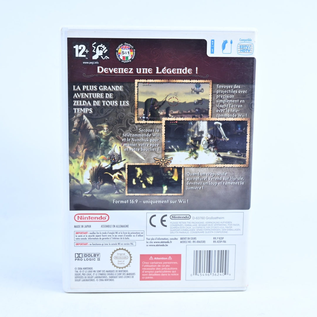 The Legend of Zelda: Twilight Princess - Nintendo Wii Game + Manual - PAL