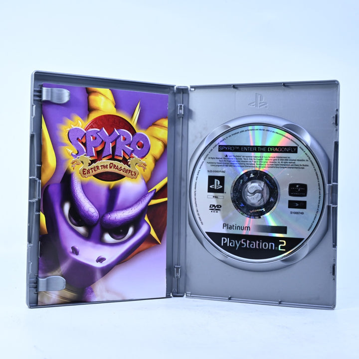 Spyro: Enter the Dragonfly - Sony Playstation 2 / PS2 Game + Manual - PAL