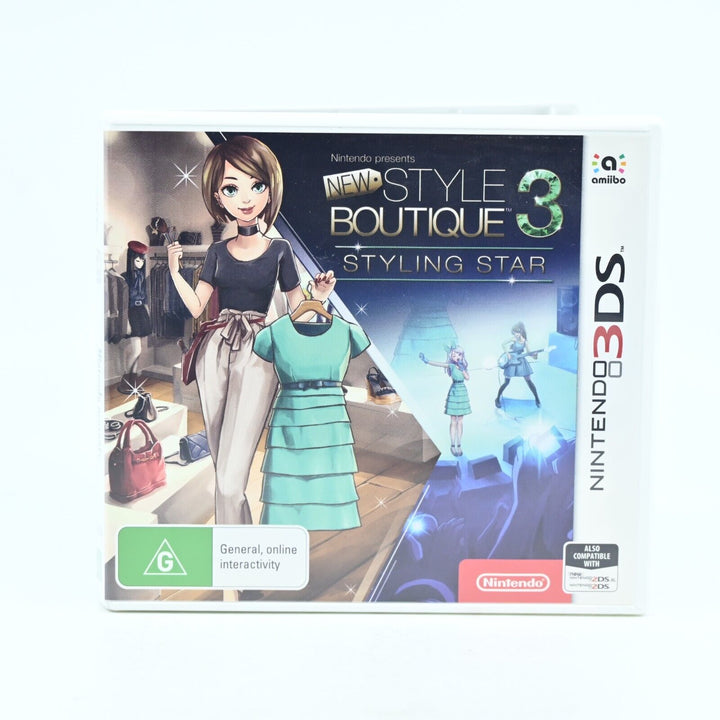 AS NEW! Nintendo Presents: New Style Boutique 3 Styling Star - Nintendo 3DS Game