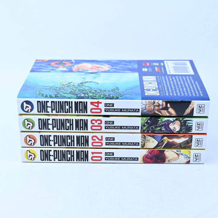 One Punch Man - Volumes 1-4 - ONE - Viz Media - Manga