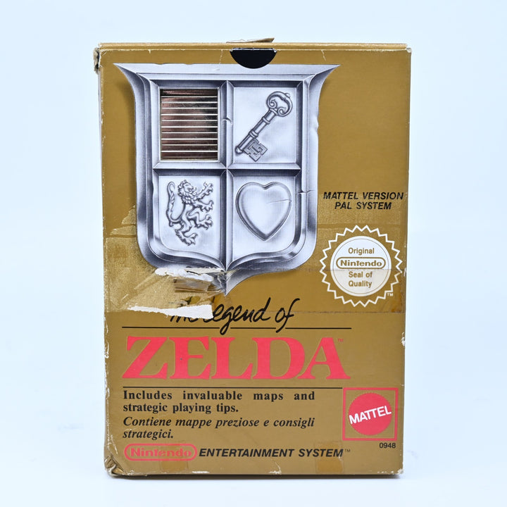 The Legend of Zelda - Nintendo Entertainment System / NES Boxed Game - PAL