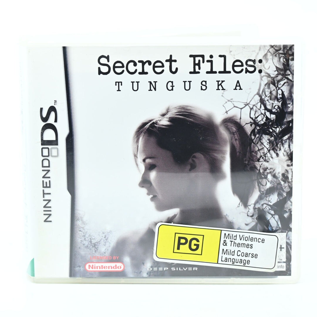 Secret Files: Tunguska - Nintendo DS Game + Manual - PAL - FREE POST!