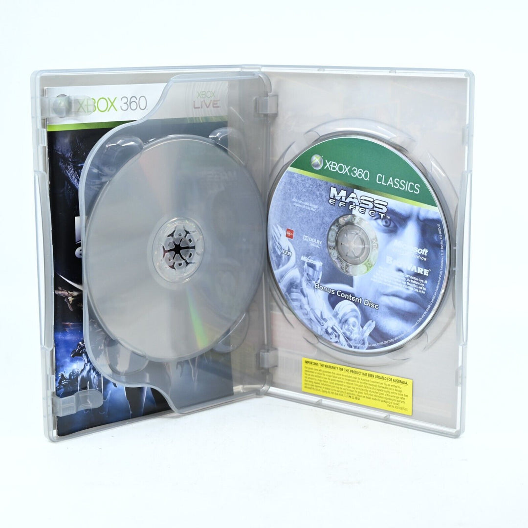 Mass Effect - Xbox 360 Game + Manual - PAL - MINT DISC!