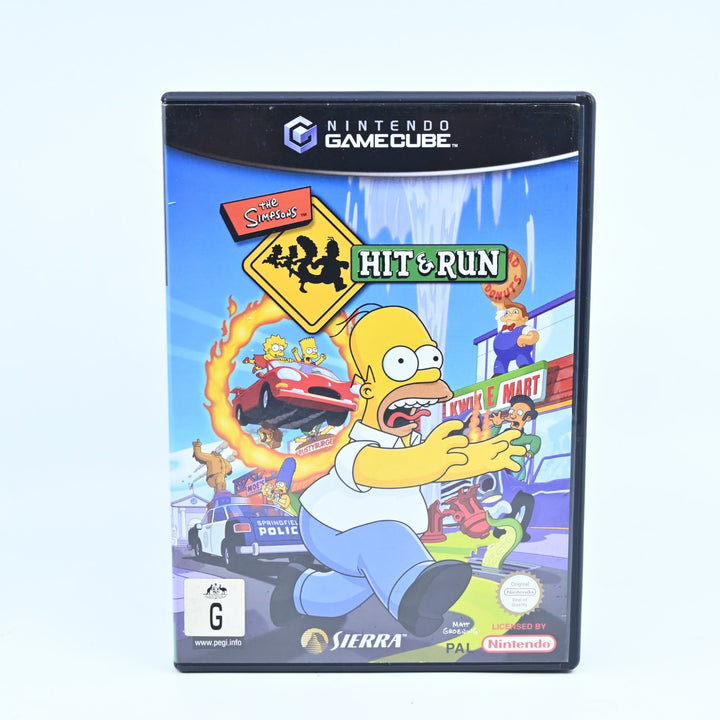 The Simpsons: Hit & Run - Nintendo Gamecube Game - No Manual - PAL