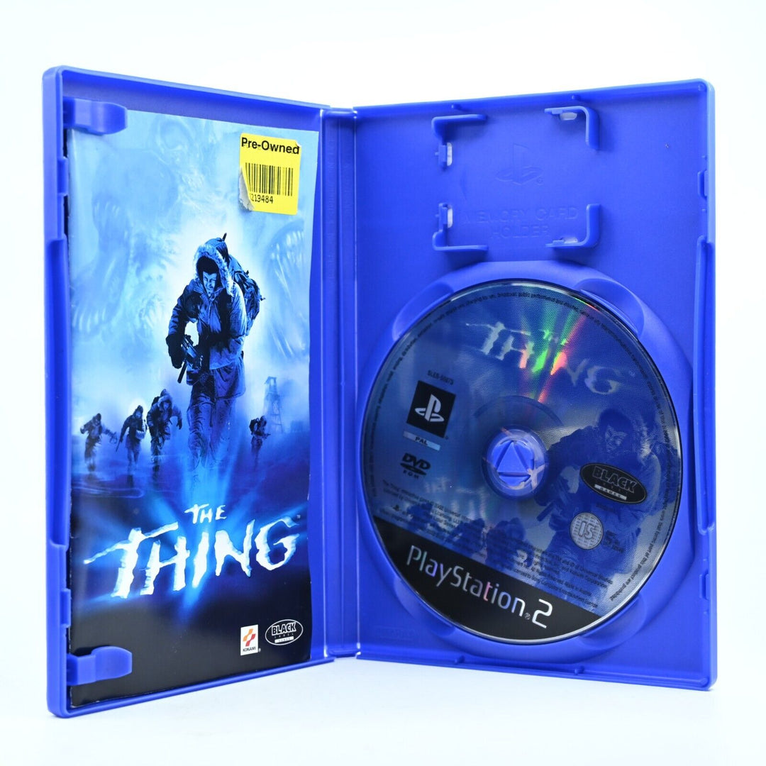 The Thing - Sony Playstation 2 / PS2 Game + Manual - PAL - MINT DISC!