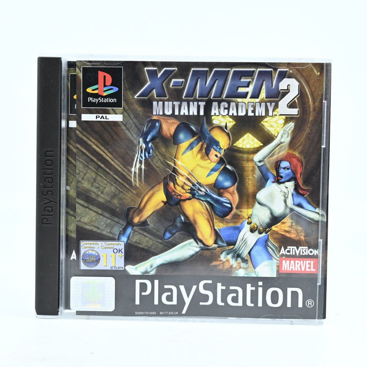 X-Men 2: Mutant Academy 2 - Sony Playstation 1 / PS1 Game - PAL - MINT DISC!