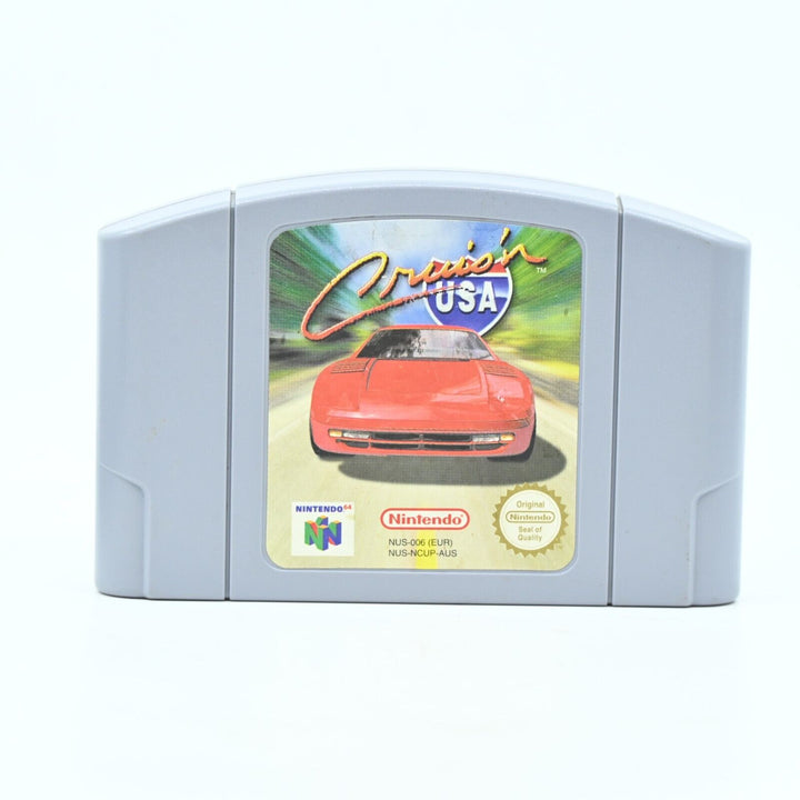 Cruis'n USA - N64 / Nintendo 64 Game - PAL - FREE POST!