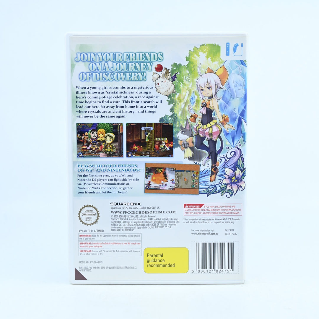 Final Fantasy Crystal Chronicles: Echoes of Time - Nintendo Wii Game - MINT DISC