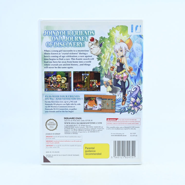 Final Fantasy Crystal Chronicles: Echoes of Time - Nintendo Wii Game - MINT DISC