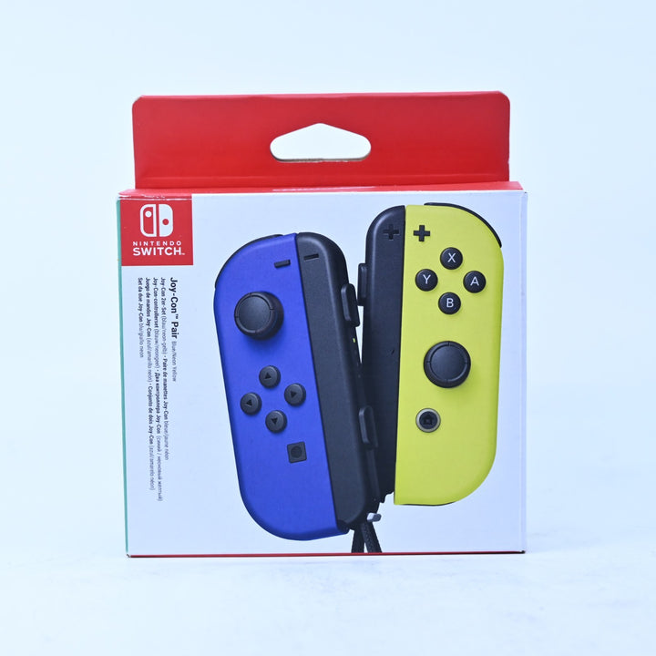 Blue / Neon Yellow - Boxed Joy-Con Controller Pair - Switch Accessory