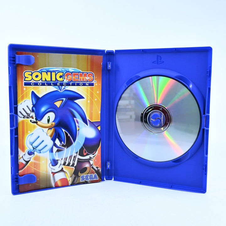 Sonic Gems Collection - Sony Playstation 2 / PS2 Game + Manual - MINT DISC!