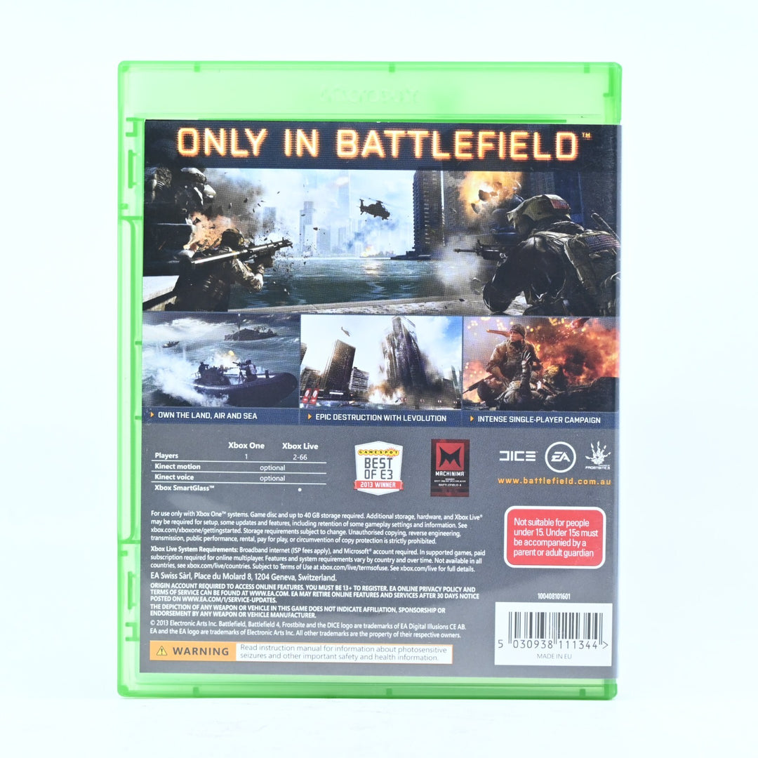 Battlefield 4 - Xbox One Game - PAL - FREE POST!