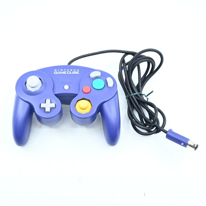 Official Indigo Purple Gamecube Controller - Nintendo Gamecube Accessory