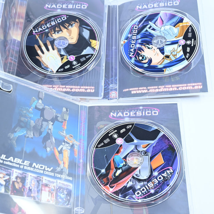 Martian Successor: Nadesico - Volumes 1 to 6 Complete - Region  2/4 - Anime DVDs
