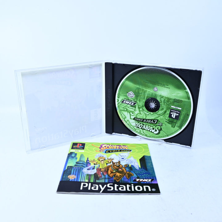 Scooby-Doo and the Cyber Chase - Sony Playstation 1 / PS1 Game + Manual - PAL