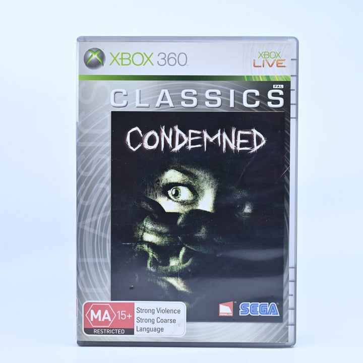 Condemned - Xbox 360 Game - No Manual - PAL - MINT DISC!