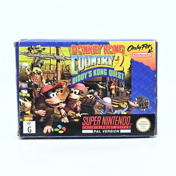 Donkey Kong Country 2: Diddy's Kong Quest - Super Nintendo / SNES Boxed Game