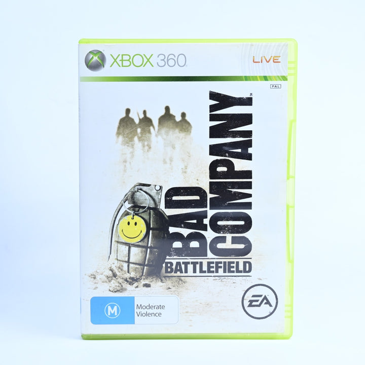 Battlefield: Bad Company - Xbox 360 Game + Manual - PAL - MINT DISC!