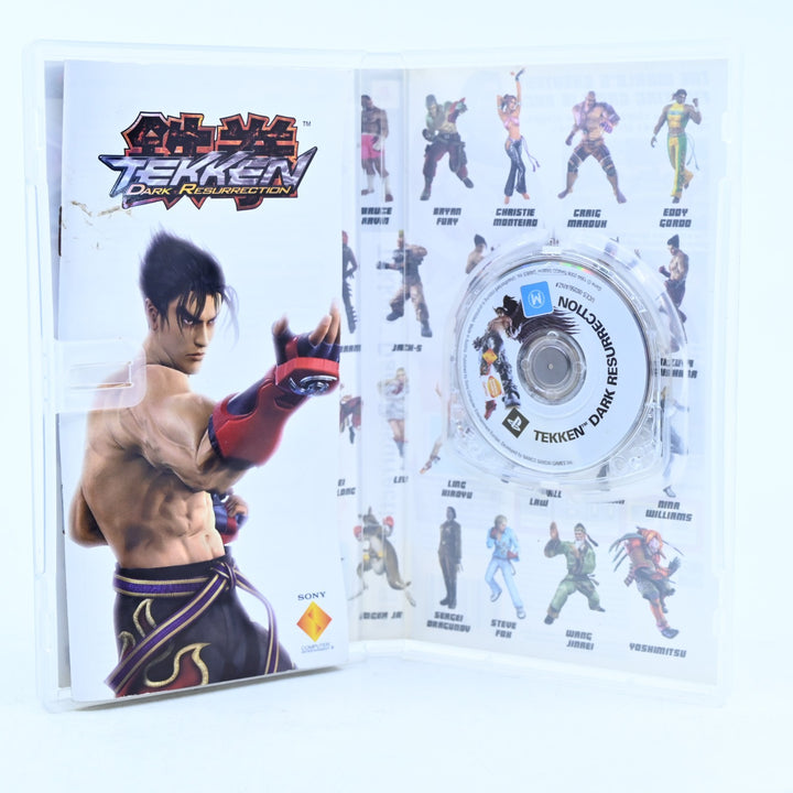 Tekken Dark Resurrection - Sony PSP Game + Manual - FREE POST!