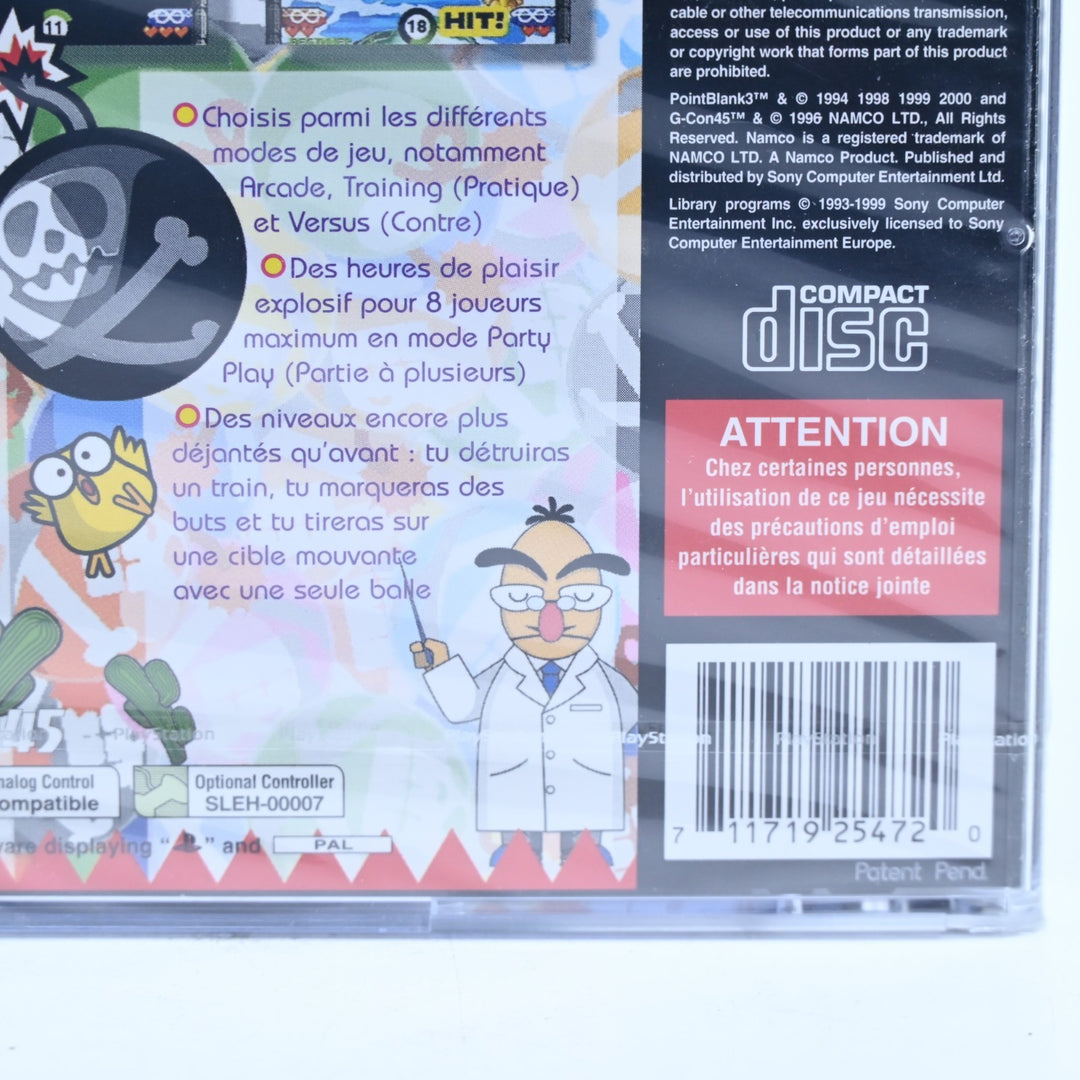 SEALED! - Point Blank 3 - Sony Playstation 1 / PS1 Game + Manual - PAL