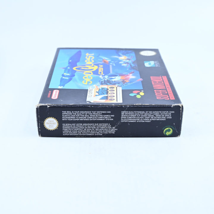Sea Quest DSV - Super Nintendo / SNES Boxed Game - No Manual - PAL