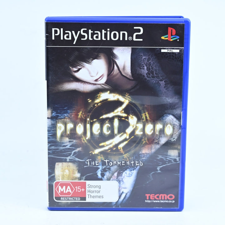 Project Zero 3: The Tormented - Sony Playstation 2 / PS2 Game + Manual - PAL