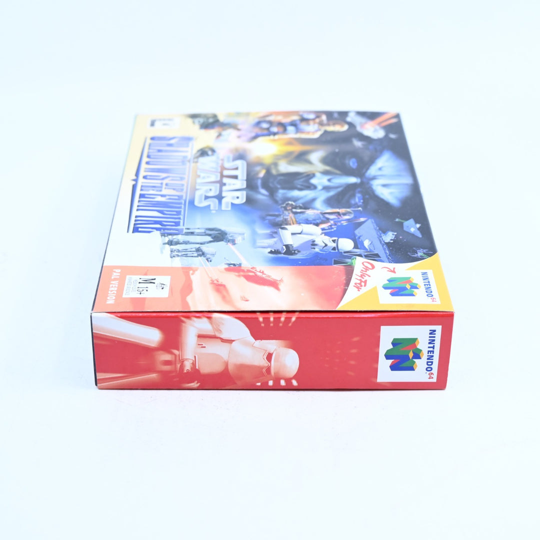 Star Wars: Shadows of the Empire - N64 / Nintendo 64 Boxed Game - PAL