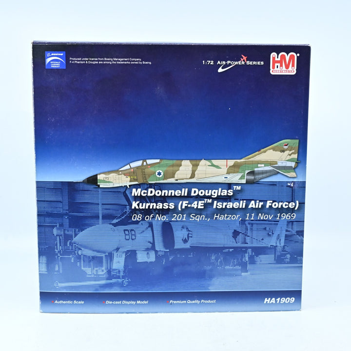 Hobby Master 1:72 McDonnell Douglas Kurnass (F-4E IAF) HA1909 - Die Cast Plane