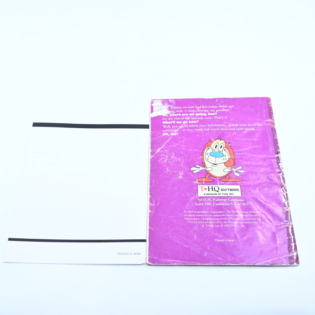 The Ren & Stimpy Show: Veediots - Super Nintendo / SNES Boxed Game - NTSC-U/C