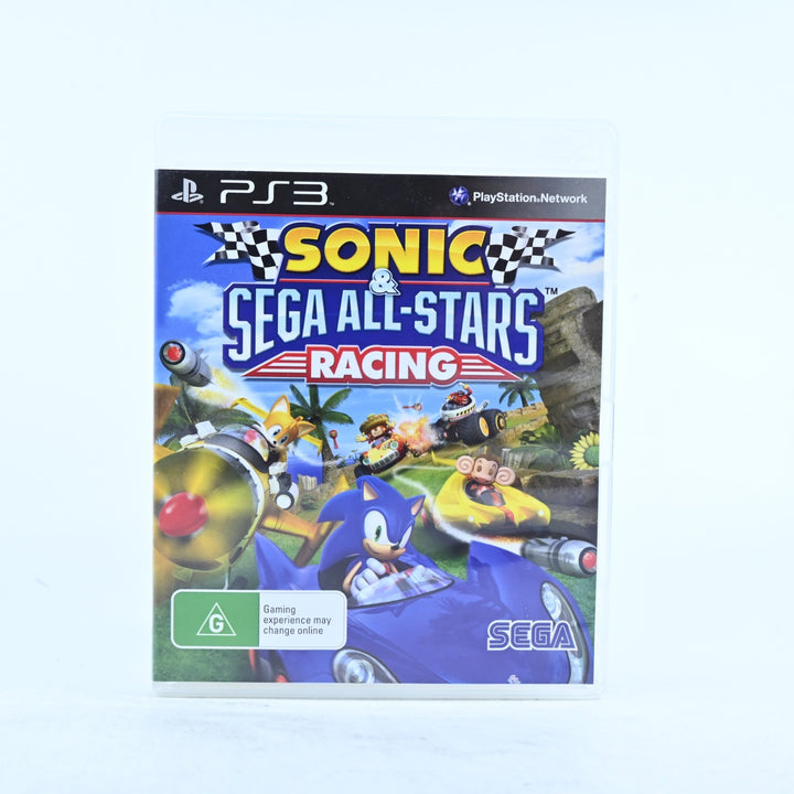 Sonic & Sega All-Stars Racing - Sony Playstation 3 / PS3 Game - No Manual