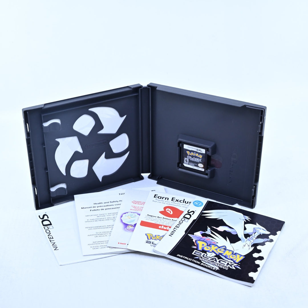Pokemon Black Version - Nintendo DS Game - REGION FREE + Manual - FREE POST!