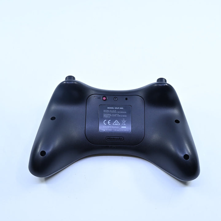 Boxed Black Wii U Pro Controller - Nintendo Wii U Accessory - FREE POST!