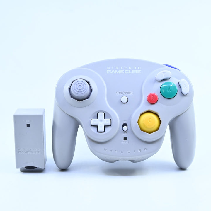 Wavebird Wireless Controller + Receiver - Nintendo Gamecube Accessory - PAL