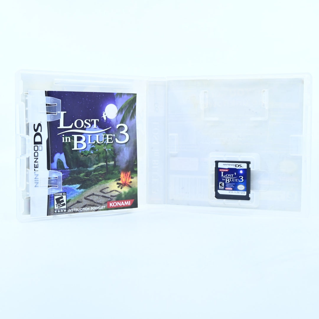 Lost in Blue 3 - Nintendo DS Game - REGION FREE + Manual - FREE POST!