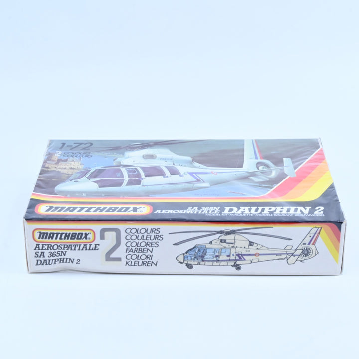 SEALED! Matchbox 1:72 Aerospatiale SA 365N Dauphin 2 - PK-38 - Model Helicopter