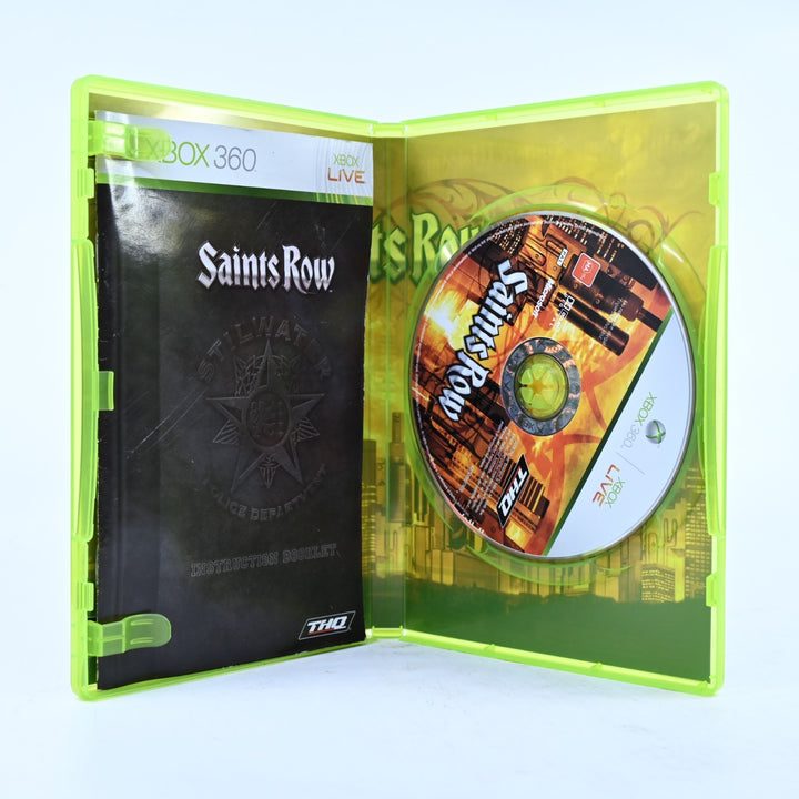 Saints Row - Xbox 360 Game + Manual - PAL - MINT DISC!
