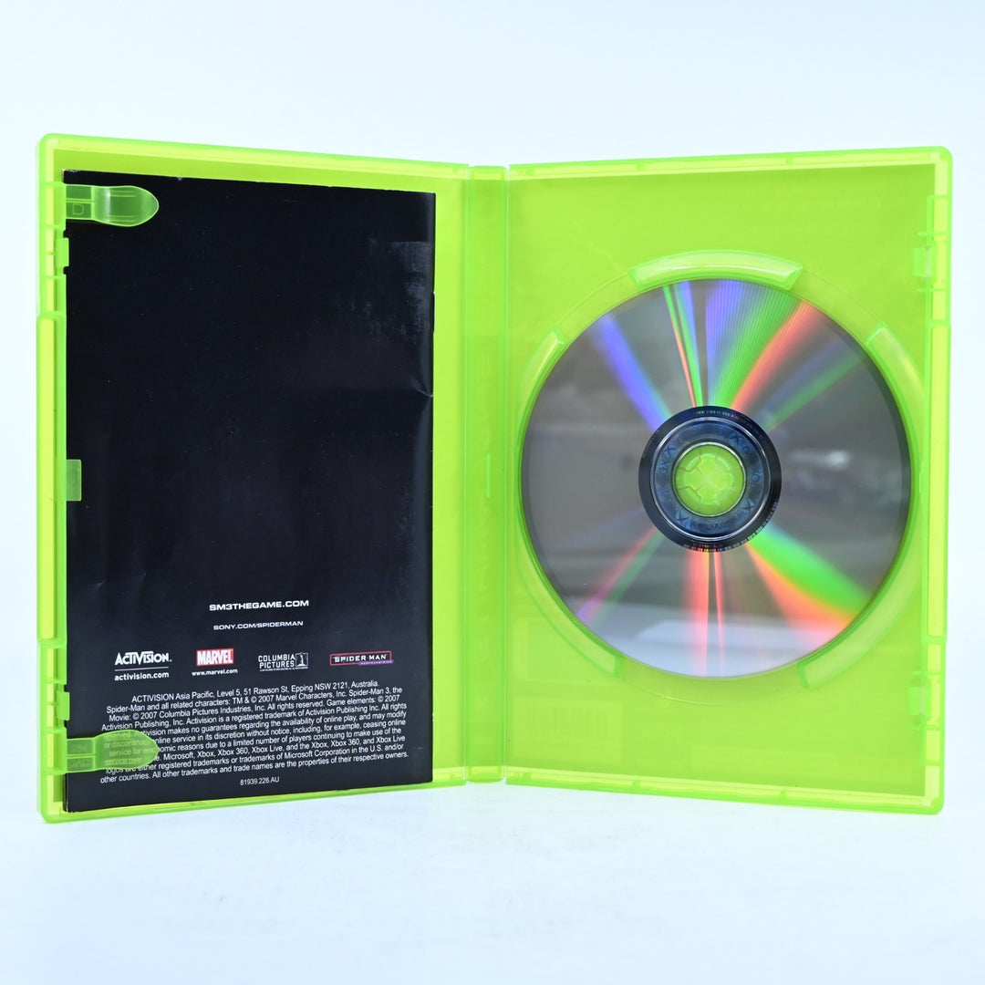 Spider-Man 3 - Xbox 360 Game + Manual - PAL - MINT DISC!