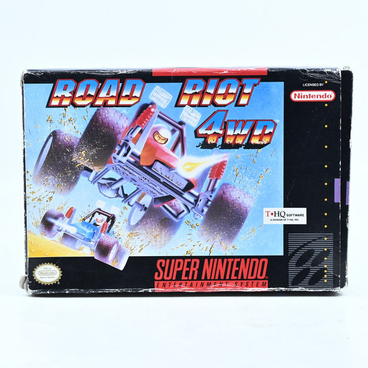 Road Riot 4WD - Super Nintendo Entertainment System / SNES Boxed Game - NTSC
