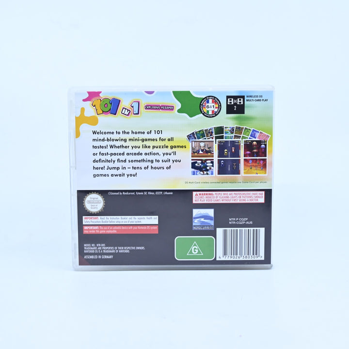 101 in 1 Explosive Megamix - Nintendo DS Game - PAL - No Manual - FREE POST!