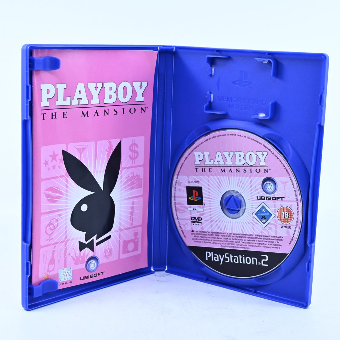 Playboy: The Mansion - Sony Playstation 2 / PS2 Game + Manual - PAL - MINT DISC!