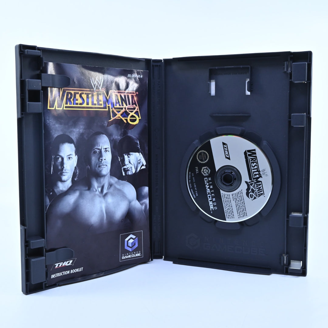 Wrestlemania X8 - Nintendo Gamecube Game + Manual - PAL - FREE POST!