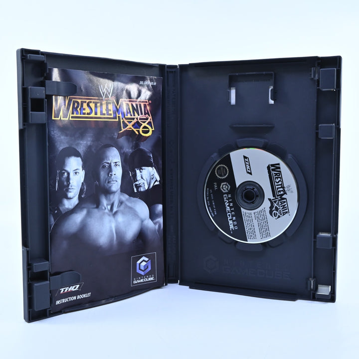 Wrestlemania X8 - Nintendo Gamecube Game + Manual - PAL - FREE POST!