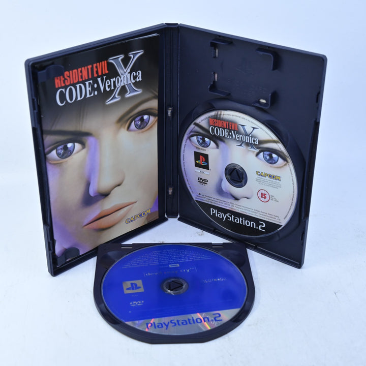 Resident Evil CODE: Veronica X - PS2 Game + Manual + DMC Demo - PAL