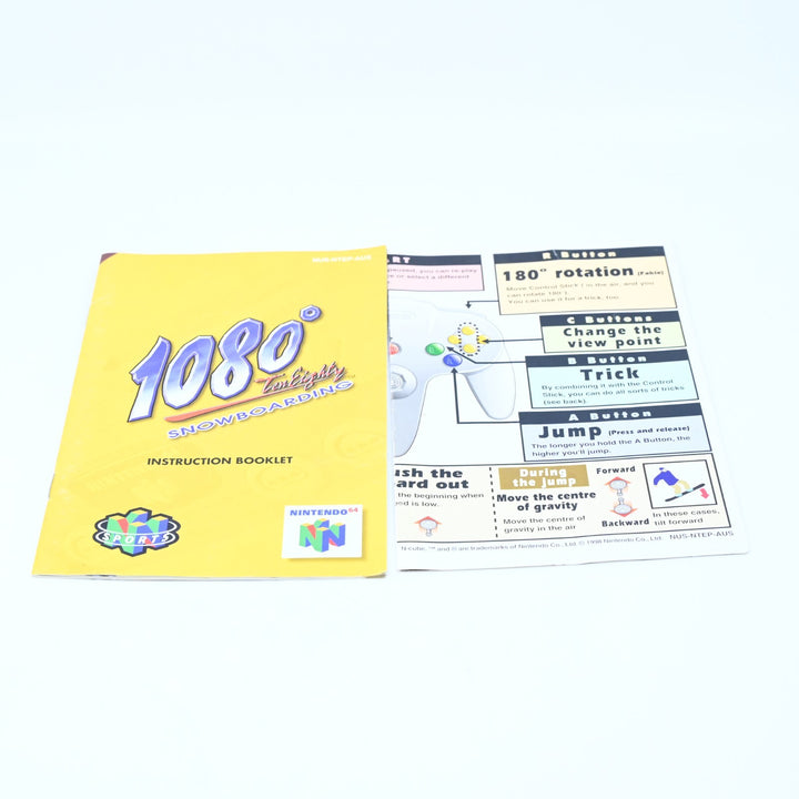 1080 Snowboarding  - N64 / Nintendo 64 Boxed Game - PAL - FREE POST!
