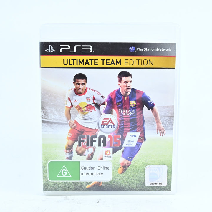 FIFA 15: Ultimate Team Edition - Sony Playstation 3 / PS3 Game + Manual