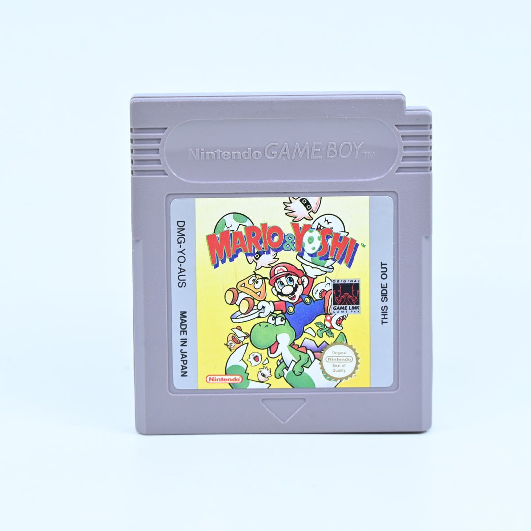 Mario & Yoshi - Nintendo Gameboy Boxed Game - PAL - FREE POST!